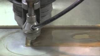 Micro Abraisve waterjet cutting