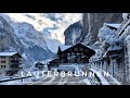 Lauterbrunnen  | Magical land of Switzerland 🇨🇭| Winter ❄️
