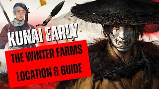 GHOST OF YOTEI: How to Get KUNAI at THE Winter Farms (Hidden Location Guide)