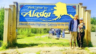 Driving from FLORIDA to ALASKA in 5 DAYS - And Fished a Little