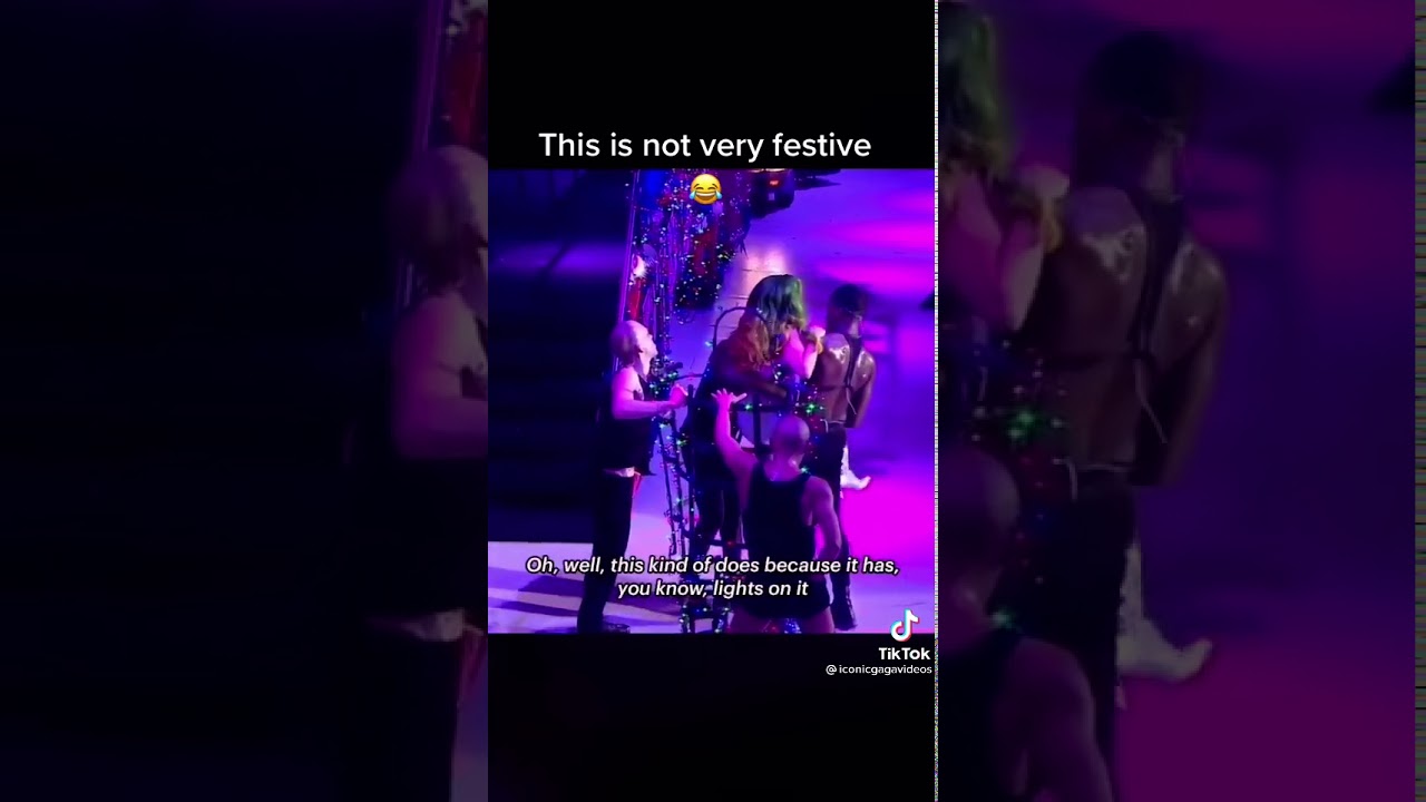 TFTD: Lady gaga This is not very festive this is not christmas