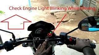 Check Engine Light Problem In Yamaha FZS