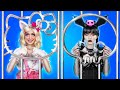 How to Become Hello Kitty! Wednesday Addams vs Hello Kitty! Thing Is Missing