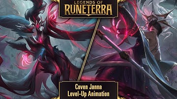 Legends of Runeterra - Coven Janna Level-Up Animation