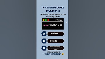 Test Your Python Knowledge|| Python Quiz Part 4 Comment Your Answer 😄 || Quiz Challenge