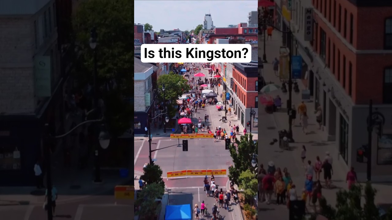 What is there to do in Kingston?? #drone #dji #travel #kingstonontario #princesspromenade