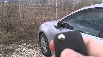 folding mirrors on remote vw jetta MK6