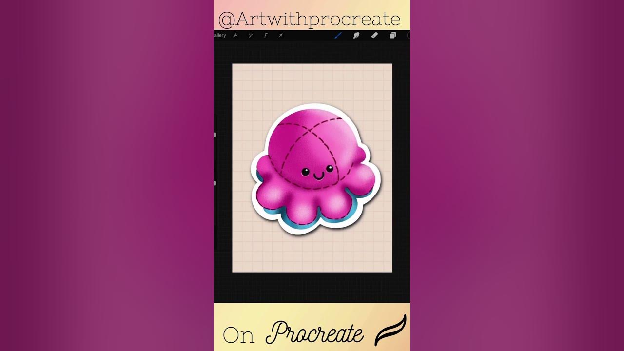 procreate shorts artreveal You can make this Art Reveal For Your