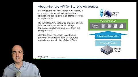 25 vSphere Storage APIs for Storage Awareness and vSphere APIs for IO Filtering   Part 1