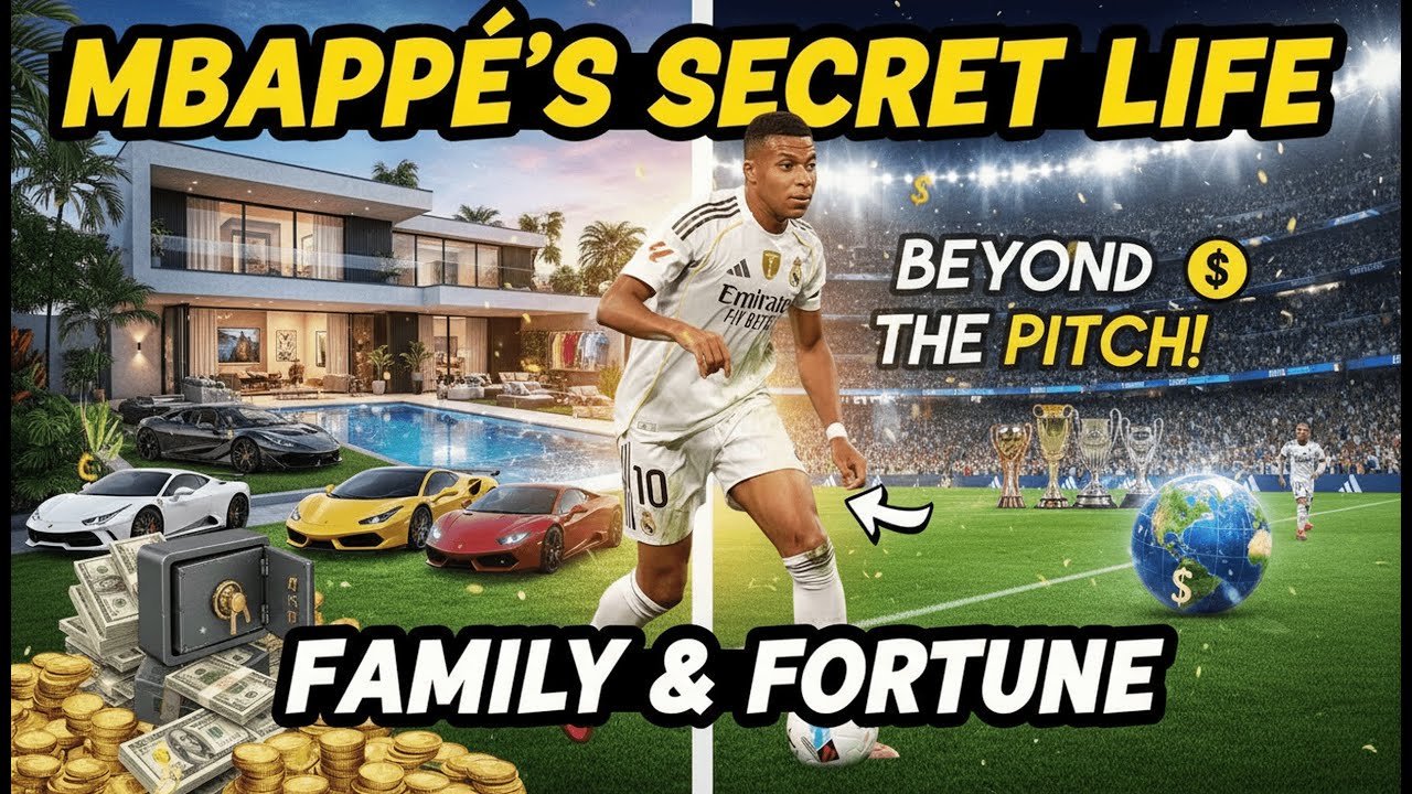 How Rich Is Kylian Mbappé Really Beyond the Pitch Kylian Mbappe Footballer Family Expnsive Lifestyle