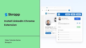 How To Install The LinkedIn Chrome Extension For Leads Research & Enrichment - Skrapp.io