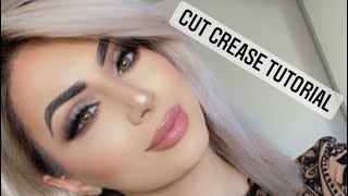 EASY STEP BY STEP CUT CREASE TUTORIAL | ZHILABEAUTY