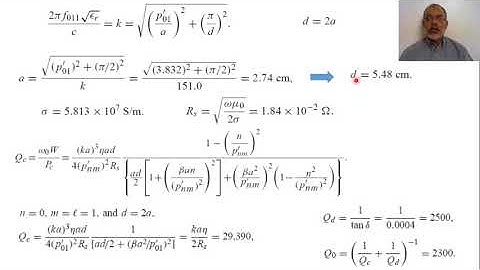 Chapter06 10 Example on Circular Waveguide Resonator