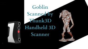 Sculpture-Goblin scanned by Thunk3D Fisher Handheld 3D Scanner