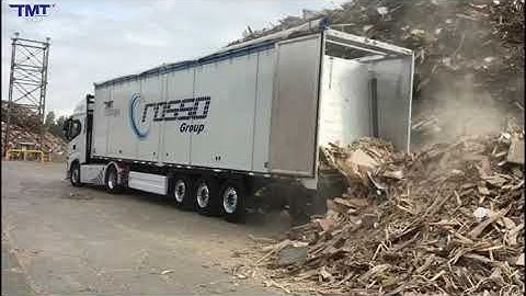 unloading TMT Walking Floor