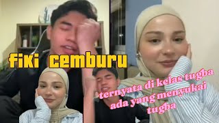 Tugba bercerita kepada Fiki kalo di kuliah ada yang menyukainya