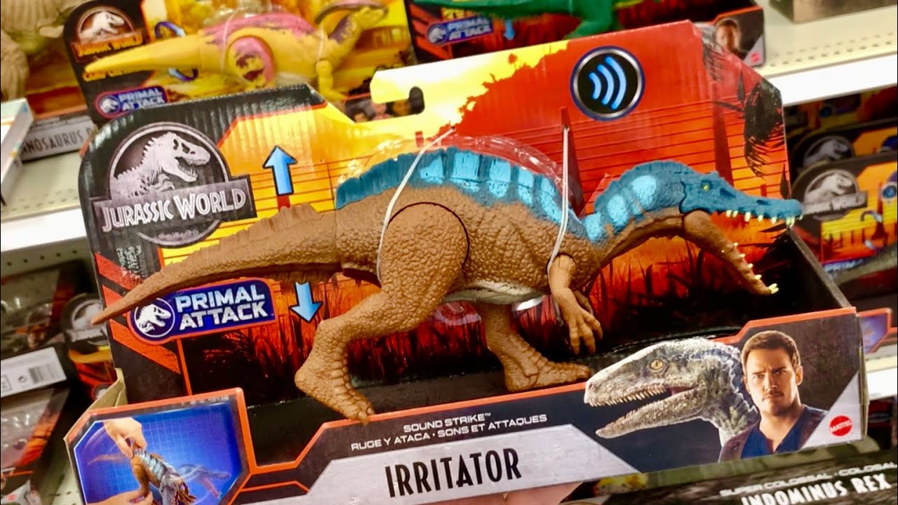 New Jurassic World Camp Cretaceous Toy Hunt - Dimorphodon & Irritator - is The Irritator REAL?