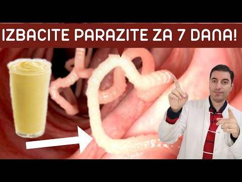 Moj TAJNI NAPITAK za IZBACIVANJE PARAZITA IZ TIJELA  u 7 dana!