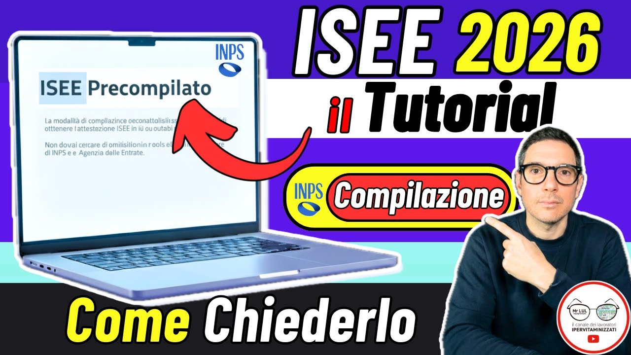 ISEE 2026 il TUTORIAL per CHIEDERLO IN AUTONOMIA ➜ ISEE PRECOMPILATO INPS