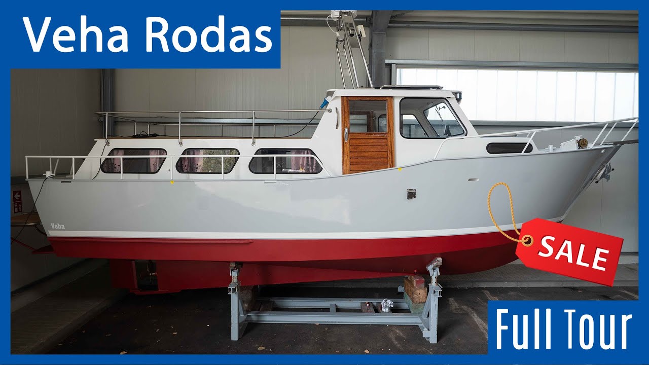 Veha Rodas zu verkaufen - Rundgang durch die Motoryacht (VERKAUFT)