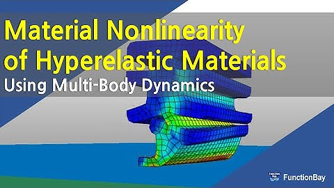 Material Nonlinearity of Hyperelastic Materials