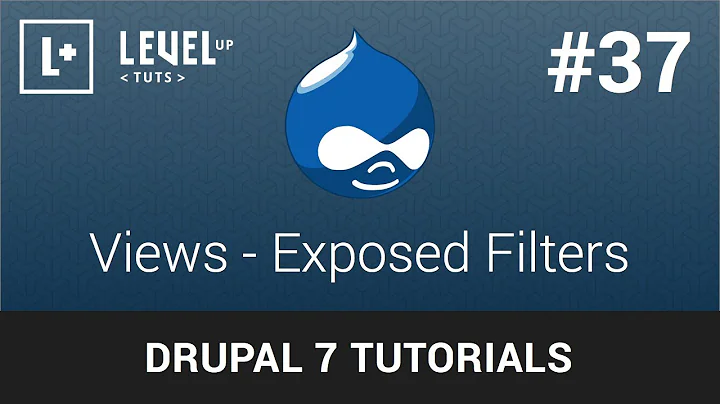 Drupal 7 Tutorials #37 - Views - Exposed Filters