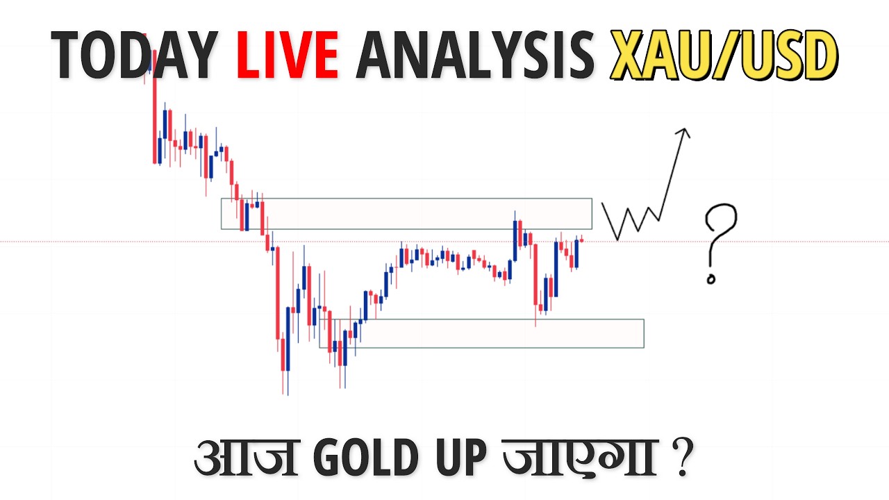 XAUUSD GOLD Today live analysis in Hindi || Forecast XAUUSD || Simple ...