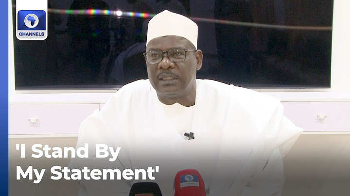 'I Stand By My Statement,' Ndume Breaks Silence After Sack As Chief Whip