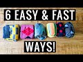 Best Way to FOLD SOCKS Without Stretching!!  (Fold Socks the Right Way) | Andrea Jean Cleaning