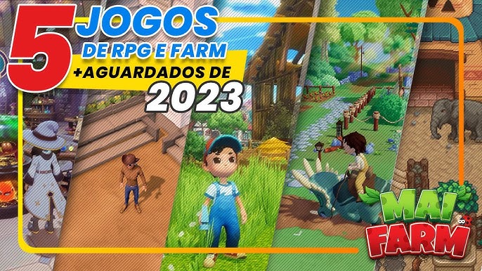 TOP 5 MELHORES JOGOS DE FAZENDAS PARA ANDROID 2022! 