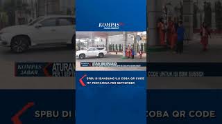 SPBU Di Bandung Uji Coba My Pertamina Per September #SHORTS