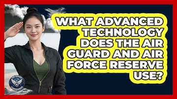 What Advanced Technology Does The Air Guard And Air Force Reserve Use? - Air Guard Commanders