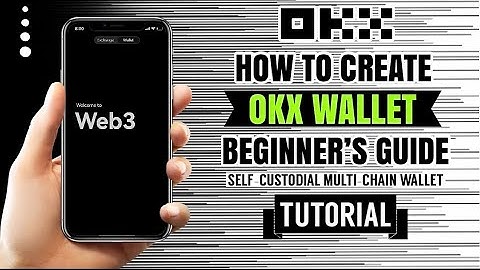 How to CREATE account on OKX Wallet | Self Custodial | Web3 App Tutorial
