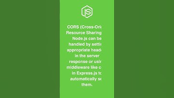 Handling CORS in Node.js