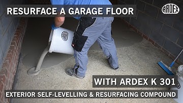 How to Resurface a Garage Floor.