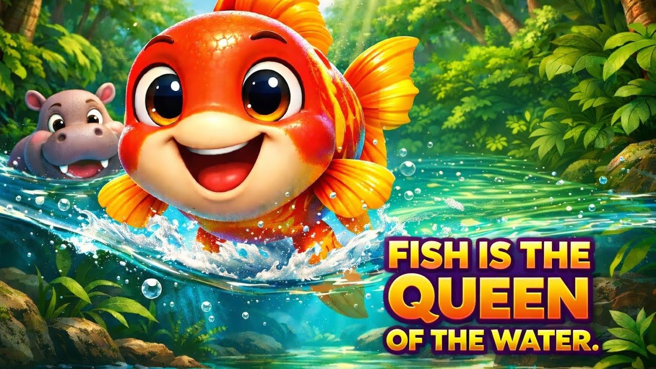 Machli Jal Ki Rani Hai 🐟 | Super Hit Hindi Rhyme | Kids Baby Song l Enjoy kids world 