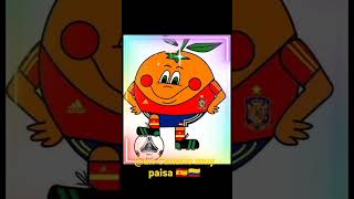 # naranjito mascota del mundial de fútbol de España 1982#