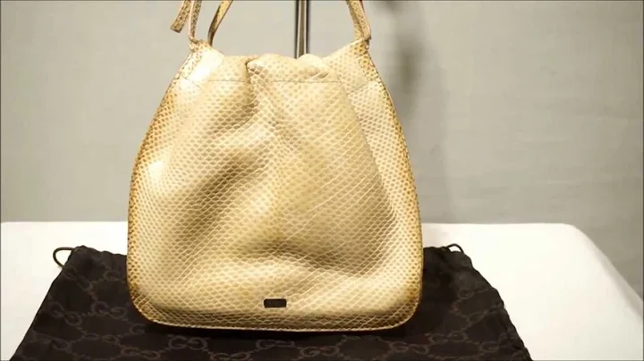 TOM FORD GUCCI LIZARD SKIN BAG