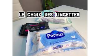 Le choix des lingettes bébé