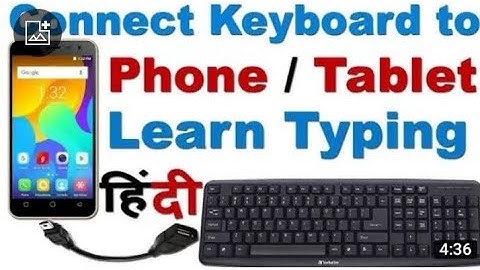 How to connect Keyboard and mouse to phone। Typing practice on your mobile phone #typing #hacker