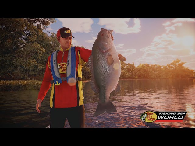 Fishing Sim World: Bass Pro Shops Edition PS4 Gameplay Captured on PS5. 