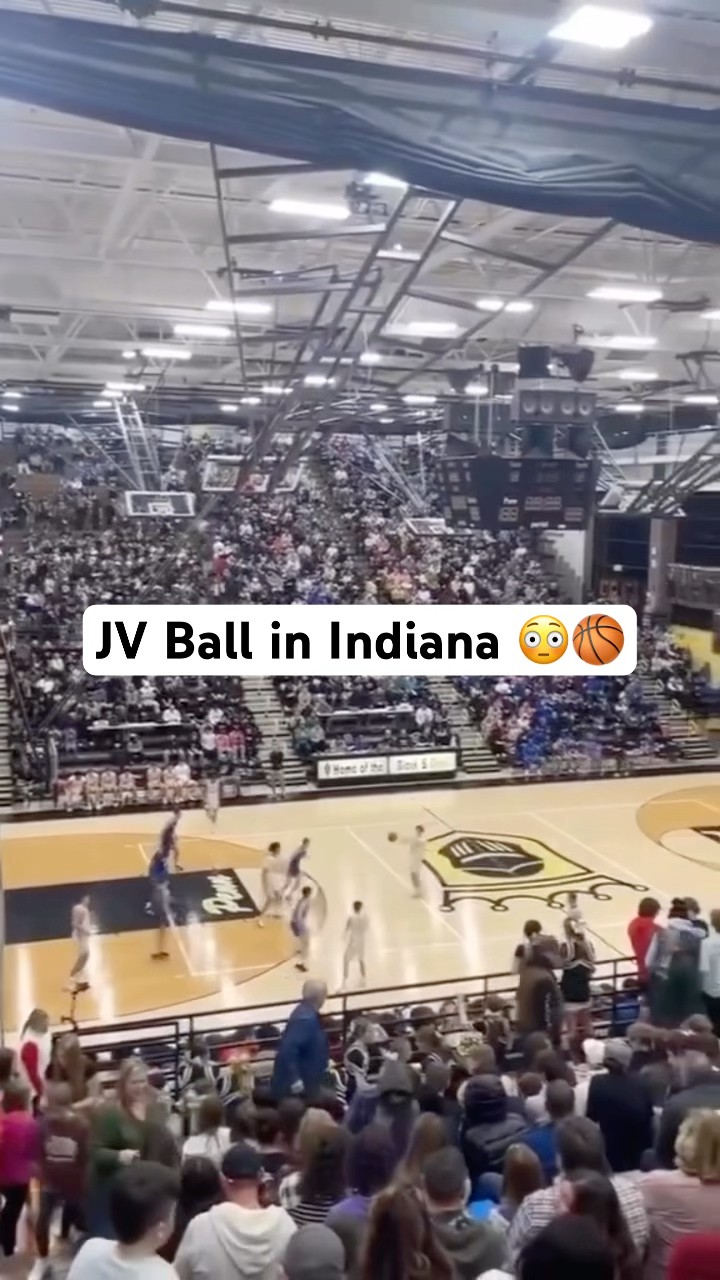 Indiana HS basketball is just DIFFERENT! ? #shorts