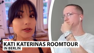 Justin Reagiert Auf Kati Karenina Roomtour Live - Reaktion
