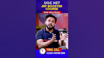 UGC NET Final Strategy | UGC NET JRF Booster Course | UGC NET June 2024 Revision #ugcnettestbook
