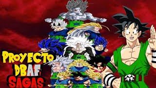 Dragon Ball AF proyecto sagas (Remake) Sagas Completas