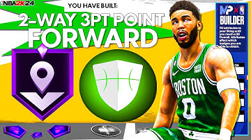 Creating the Ultimate 2-Way 3PT Point Forward Build in NBA 2K24!