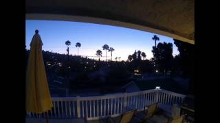 Sunset Gopro Hero 3 10 sec frame time lapse