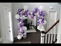 Balloon garland DIY | How To | Review BalloonPopShop