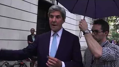 Exclusive with Secretary John Kerry '66  Yale Clim...