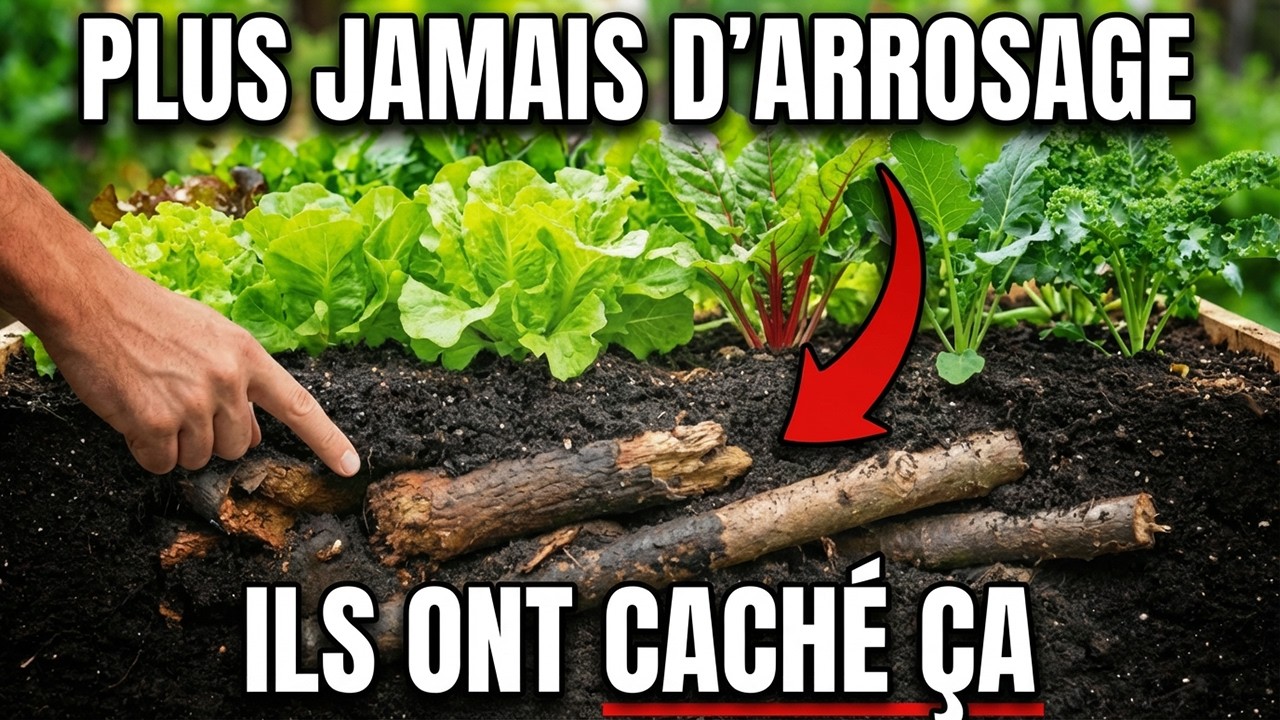 Le jardin « paresseux » qui s'arrose tout seul depuis 20 ans — Pourquoi l'avons-nous oublié ?